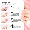 image:imageMakartt Nail Glue with Remover Kit Super StrongQuick Dry Nails Adhesive for PressOns 7ML with Press on Nail Glue Remover 30ML Fast Removal Debonder with 2 Droppers DIY Manicure at Home Salon023 Fl Oz  106 Fl Oz Pack of 1 each