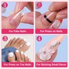 image:imageMakartt Nail Glue with Remover Kit Super StrongQuick Dry Nails Adhesive for PressOns 7ML with Press on Nail Glue Remover 30ML Fast Removal Debonder with 2 Droppers DIY Manicure at Home Salon023 Fl Oz Pack of 1