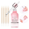 image:imageMakartt Nail Glue with Remover Kit Super StrongQuick Dry Nails Adhesive for PressOns 7ML with Press on Nail Glue Remover 30ML Fast Removal Debonder with 2 Droppers DIY Manicure at Home Salon106 Fl Oz Pack of 1