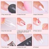 image:imageMakartt Nail Glue with Remover Kit Super StrongQuick Dry Nails Adhesive for PressOns 7ML with Press on Nail Glue Remover 30ML Fast Removal Debonder with 2 Droppers DIY Manicure at Home Salon023 Fl Oz Pack of 5
