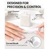 image:imageMakartt Nourishing Nail Strengthener for Damaged Nails WaterBased Keratin Nail Repair Treatment Ridge Filler 30Free Air Dry for Gel Break Peeling Soft Thin Natural Nails Milky White 13mlMilky White