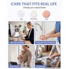 image:imageMakartt Nourishing Nail Strengthener for Damaged Nails WaterBased Keratin Nail Repair Treatment Ridge Filler 30Free Air Dry for Gel Break Peeling Soft Thin Natural Nails Milky White 13mlClear