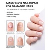 image:imageMakartt Nourishing Nail Strengthener for Damaged Nails WaterBased Keratin Nail Repair Treatment Ridge Filler 30Free Air Dry for Gel Break Peeling Soft Thin Natural Nails Milky White 13mlMilky White