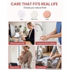 image:imageMakartt Nourishing Nail Strengthener for Damaged Nails WaterBased Keratin Nail Repair Treatment Ridge Filler 30Free Air Dry for Gel Break Peeling Soft Thin Natural Nails Milky White 13mlNude