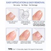 image:imageMakartt Nourishing Nail Strengthener for Damaged Nails WaterBased Keratin Nail Repair Treatment Ridge Filler 30Free Air Dry for Gel Break Peeling Soft Thin Natural Nails Milky White 13mlClear