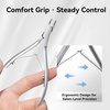 image:imageMakartt Professional Cuticle Nipper 12 Jaw Precision Cuticle Trimmer for Beginners amp Nail Technicians 5mm Short Blade RustResistant Stainless Steel Salon amp Detailed Nail Art Use Pearl ChromePearl Chrome