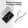 image:imageMakartt Professional Cuticle Nipper 12 Jaw Precision Cuticle Trimmer for Beginners amp Nail Technicians 5mm Short Blade RustResistant Stainless Steel Salon amp Detailed Nail Art Use Pearl ChromePearl Chrome