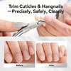 image:imageMakartt Professional Cuticle Nipper 12 Jaw Precision Cuticle Trimmer for Beginners amp Nail Technicians 5mm Short Blade RustResistant Stainless Steel Salon amp Detailed Nail Art Use Pearl ChromePearl Chrome