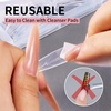 image:imageMakartt Sandwich Dual Nail Forms Extra Long Coffin Molds for Gel Nails Extension 280Pcs 14 Sizes for Builder Poly Nail or Acrylic System Reusable Easy and Quick Home Salon Manicure DIY SquareLong Almond 280 Pcs