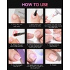 image:imageMakartt Sandwich Dual Nail Forms Extra Long Coffin Molds for Gel Nails Extension 280Pcs 14 Sizes for Builder Poly Nail or Acrylic System Reusable Easy and Quick Home Salon Manicure DIY SquareWide Toe Dual Forms 150 Pcs