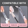 image:imageMakartt Sandwich Dual Nail Forms Extra Long Coffin Molds for Gel Nails Extension 280Pcs 14 Sizes for Builder Poly Nail or Acrylic System Reusable Easy and Quick Home Salon Manicure DIY SquareExtra Long Coffin 280 Pcs
