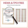 image:imageMakartt Semi Cured Gel Nail Strips Kit 2 Packs  Real Gel HEMA amp TPO Free 16 Sizes AntiLift Fit UV Light Required Salon Quality Long Lasting Includes DualEnded Tool amp Prep Kit Crystal ClearNude Chunky Glitter