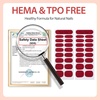 image:imageMakartt Semi Cured Gel Nail Strips Kit 2 Packs  Real Gel HEMA amp TPO Free 16 Sizes AntiLift Fit UV Light Required Salon Quality Long Lasting Includes DualEnded Tool amp Prep Kit Crystal ClearRuby Glitter