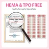 image:imageMakartt Semi Cured Gel Nail Strips Kit 2 Packs  Real Gel HEMA amp TPO Free 16 Sizes AntiLift Fit UV Light Required Salon Quality Long Lasting Includes DualEnded Tool amp Prep Kit Crystal ClearNude Ombre Glitter