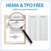 image:imageMakartt Semi Cured Gel Nail Strips Kit 2 Packs  Real Gel HEMA amp TPO Free 16 Sizes AntiLift Fit UV Light Required Salon Quality Long Lasting Includes DualEnded Tool amp Prep Kit Crystal ClearWhite French Tip