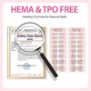 image:imageMakartt Semi Cured Gel Nail Strips Kit 2 Packs  Real Gel HEMA amp TPO Free 16 Sizes AntiLift Fit UV Light Required Salon Quality Long Lasting Includes DualEnded Tool amp Prep Kit Crystal ClearNude Fine Glitter