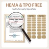 image:imageMakartt Semi Cured Gel Nail Strips Kit 2 Packs  Real Gel HEMA amp TPO Free 16 Sizes AntiLift Fit UV Light Required Salon Quality Long Lasting Includes DualEnded Tool amp Prep Kit Crystal ClearSoft Nude
