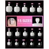 image:imageMakartt Short Square Toe Nail Tips 15 Sizes Wide Matte Full Cover Fake Toenails with EasyGrip Handle PreEtched Press On Toenails for Summer DIY Pedicure Home Salon Nail Extensions for Toes420PcsShort White Toenails