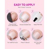 image:imageMakartt Short Square Toe Nail Tips 15 Sizes Wide Matte Full Cover Fake Toenails with EasyGrip Handle PreEtched Press On Toenails for Summer DIY Pedicure Home Salon Nail Extensions for Toes420PcsShort White Toenails