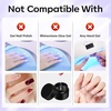 image:imageMakartt Solid Nail Glue Gel Extra Strong Gel Nail Glue for Press On Nails amp Fake Tips LongLasting Strong Adhesion Nails Glue for Acrylic Nails Clear 3D Gels for Nail Art Home Salon UV Light CuredNail Glue Remover 30ML