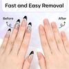 image:imageMakartt Solid Nail Glue Gel Extra Strong Gel Nail Glue for Press On Nails amp Fake Tips LongLasting Strong Adhesion Nails Glue for Acrylic Nails Clear 3D Gels for Nail Art Home Salon UV Light CuredNail Glue Remover 30ML