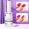 image:imageMakartt Solid Nail Glue Gel Extra Strong Gel Nail Glue for Press On Nails amp Fake Tips LongLasting Strong Adhesion Nails Glue for Acrylic Nails Clear 3D Gels for Nail Art Home Salon UV Light CuredNail Glue Remover 10ML