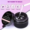 image:imageMakartt Solid Nail Glue Gel Extra Strong Gel Nail Glue for Press On Nails amp Fake Tips LongLasting Strong Adhesion Nails Glue for Acrylic Nails Clear 3D Gels for Nail Art Home Salon UV Light CuredClear Nail Glue Gel