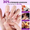 image:imageMakartt Solid Nail Glue Gel Extra Strong Gel Nail Glue for Press On Nails amp Fake Tips LongLasting Strong Adhesion Nails Glue for Acrylic Nails Clear 3D Gels for Nail Art Home Salon UV Light CuredClear Nail Glue Gel