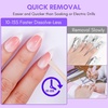 image:imageMakartt Solid Nail Glue Gel for Press on Nails Strong Gel Nail Glue for Fake Nails Long Lasting Clear Hard 3D Sculpting Gels for DIY Home and Salon Use 15ML UV Light CuredSolid Nail Glue Remover 60ML