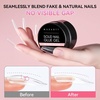 image:imageMakartt Solid Nail Glue Gel for Press on Nails Strong Gel Nail Glue for Fake Nails Long Lasting Clear Hard 3D Sculpting Gels for DIY Home and Salon Use 15ML UV Light CuredAClear