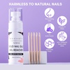 image:imageMakartt Solid Nail Glue Gel for Press on Nails Strong Gel Nail Glue for Fake Nails Long Lasting Clear Hard 3D Sculpting Gels for DIY Home and Salon Use 15ML UV Light CuredSolid Nail Glue Remover 60ML