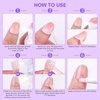 image:imageMakartt Solid Nail Glue Gel for Press on Nails Strong Gel Nail Glue for Fake Nails Long Lasting Clear Hard 3D Sculpting Gels for DIY Home and Salon Use 15ML UV Light CuredSolid Nail Glue Remover 60ML