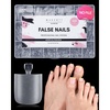 image:imageMakartt Short Square Toe Nail Tips 15 Sizes Wide Matte Full Cover Fake Toenails with EasyGrip Handle PreEtched Press On Toenails for Summer DIY Pedicure Home Salon Nail Extensions for Toes420PcsShort Matte Toenails