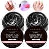 image:imageMakartt Solid Nail Glue Gel for Press on Nails Strong Gel Nail Glue for Fake Nails Long Lasting Clear Hard 3D Sculpting Gels for DIY Home and Salon Use 15ML UV Light CuredDClear 2pcs