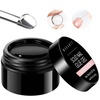 image:imageMakartt Solid Nail Glue Gel for Press on Nails Strong Gel Nail Glue for Fake Nails Long Lasting Clear Hard 3D Sculpting Gels for DIY Home and Salon Use 15ML UV Light CuredAClear