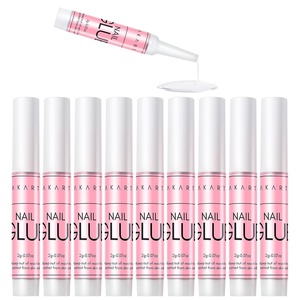 image:imageMakartt Nail Glue Remover for Press on Nails  30ML Hemafree Glueoff Easy Removal Versatile Debonder for Glue on Tips Regular Polish Quick Glues and SemiCured Sticker DIY Manicure Supply10 Count 07 Fl Oz Pack of 1