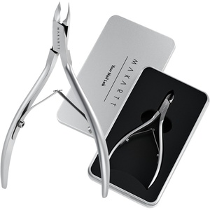 image:imageMakartt Professional Cuticle Nipper 12 Jaw Precision Cuticle Trimmer for Beginners amp Nail Technicians 5mm Short Blade RustResistant Stainless Steel Salon amp Detailed Nail Art Use Pearl ChromePearl Chrome