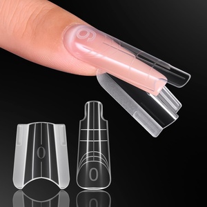 image:imageMakartt Sandwich Dual Nail Forms Extra Long Coffin Molds for Gel Nails Extension 280Pcs 14 Sizes for Builder Poly Nail or Acrylic System Reusable Easy and Quick Home Salon Manicure DIY SquareLong Coffin 280 Pcs