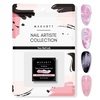 image:imageMakartt 3D Nail Gel Sculpting Gel for Nail Art No Wipe Fairy Mint Green UV Nails Gels for Nails Design 5g Fairy Aurora Powder Gels Glitter Mermaid 3D Nails CharmsRose clat