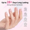 image:imageMakartt 8in1 Gel Builder HEMAFree 15ML Light Pink UV Lamp Builder Base  TPOFree Self Leveling Apex Build Strengthen Rhinestones Glue Repair Salon Home DIY Use 28 Days LongLasting Low OdorClear 001  HEMAFree
