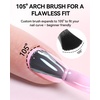 image:imageMakartt 8in1 Gel Builder HEMAFree 15ML Light Pink UV Lamp Builder Base  TPOFree Self Leveling Apex Build Strengthen Rhinestones Glue Repair Salon Home DIY Use 28 Days LongLasting Low OdorLight Pink 009  HEMA Free