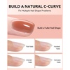 image:imageMakartt 8in1 Gel Builder HEMAFree 15ML Light Pink UV Lamp Builder Base  TPOFree Self Leveling Apex Build Strengthen Rhinestones Glue Repair Salon Home DIY Use 28 Days LongLasting Low OdorNude Brown 006  HEMAFree