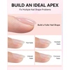 image:imageMakartt 8in1 Gel Builder HEMAFree 15ML Light Pink UV Lamp Builder Base  TPOFree Self Leveling Apex Build Strengthen Rhinestones Glue Repair Salon Home DIY Use 28 Days LongLasting Low OdorNude 003  HEMAFree