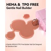 image:imageMakartt 8in1 Gel Builder HEMAFree 15ML Light Pink UV Lamp Builder Base  TPOFree Self Leveling Apex Build Strengthen Rhinestones Glue Repair Salon Home DIY Use 28 Days LongLasting Low OdorNude Brown 006  HEMAFree