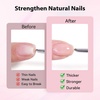 image:imageMakartt 8in1 Gel Builder HEMAFree 15ML Light Pink UV Lamp Builder Base  TPOFree Self Leveling Apex Build Strengthen Rhinestones Glue Repair Salon Home DIY Use 28 Days LongLasting Low OdorClear 001  HEMAFree