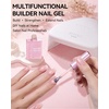 image:imageMakartt 8in1 Gel Builder HEMAFree 15ML Light Pink UV Lamp Builder Base  TPOFree Self Leveling Apex Build Strengthen Rhinestones Glue Repair Salon Home DIY Use 28 Days LongLasting Low OdorNude 003  HEMAFree