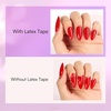 image:imageMakartt Black Gel Nail Polish 15ml Noir Soak Off Gel for DIY Manicure amp Nail Art Designs UVLED Light Cured LongLasting Finish for Home amp Salon UseWhite Latex Tape 1 Pack