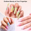 image:imageMakartt Black Gel Nail Polish 15ml Noir Soak Off Gel for DIY Manicure amp Nail Art Designs UVLED Light Cured LongLasting Finish for Home amp Salon UseClear Blooming Gel with Brushes 1 Pack
