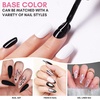 image:imageMakartt Black Gel Nail Polish 15ml Noir Soak Off Gel for DIY Manicure amp Nail Art Designs UVLED Light Cured LongLasting Finish for Home amp Salon UseNoir 1 Pack