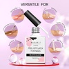 image:imageMakartt Black Gel Nail Polish 15ml Noir Soak Off Gel for DIY Manicure amp Nail Art Designs UVLED Light Cured LongLasting Finish for Home amp Salon UseWhite Latex Tape 1 Pack
